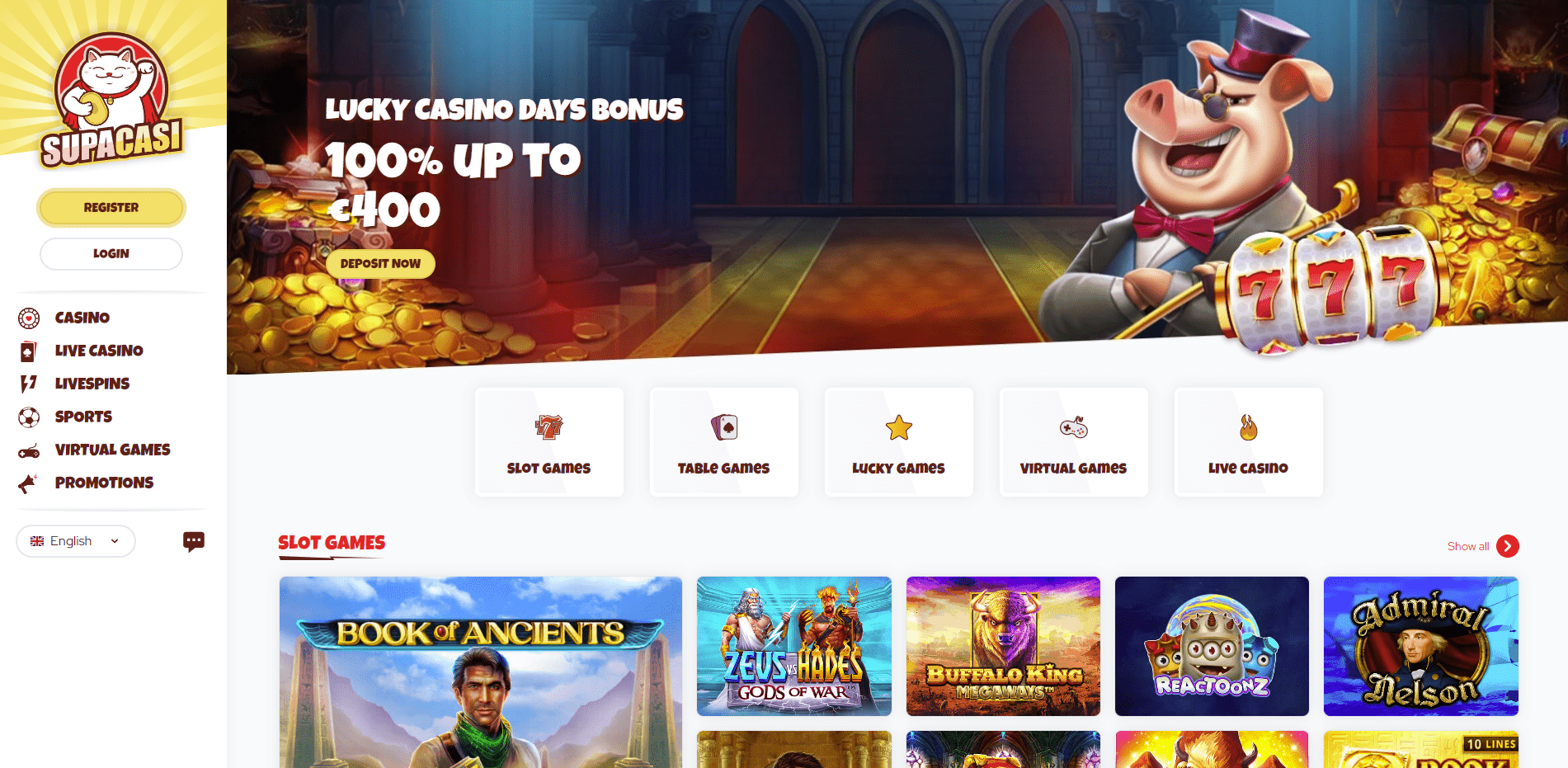 Besten online casino