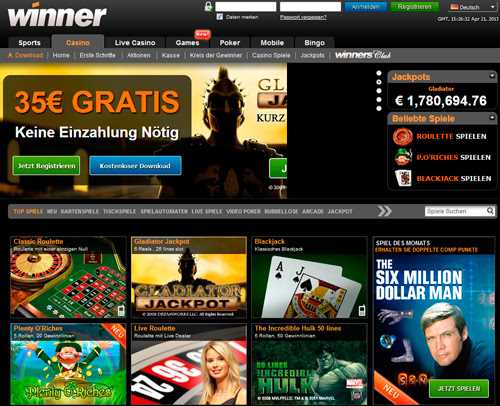 Casino online ohne einzahlung