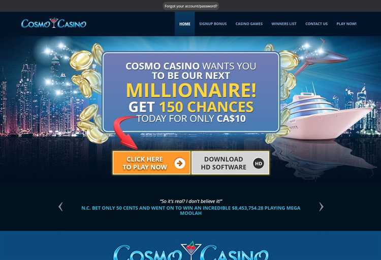 Cosmo casino online