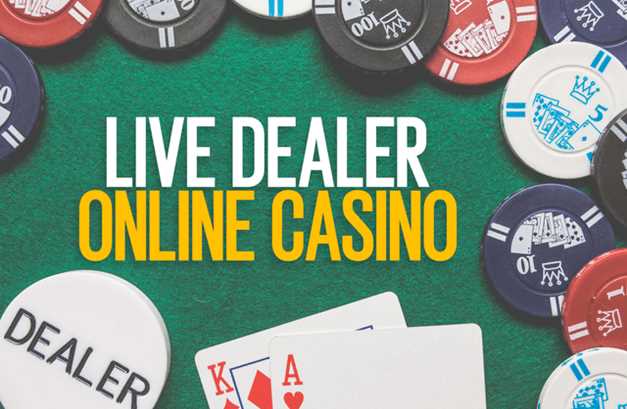 Live dealer online casino