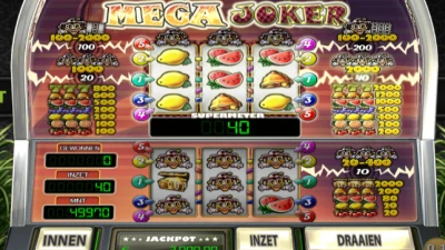 Mega joker online casino