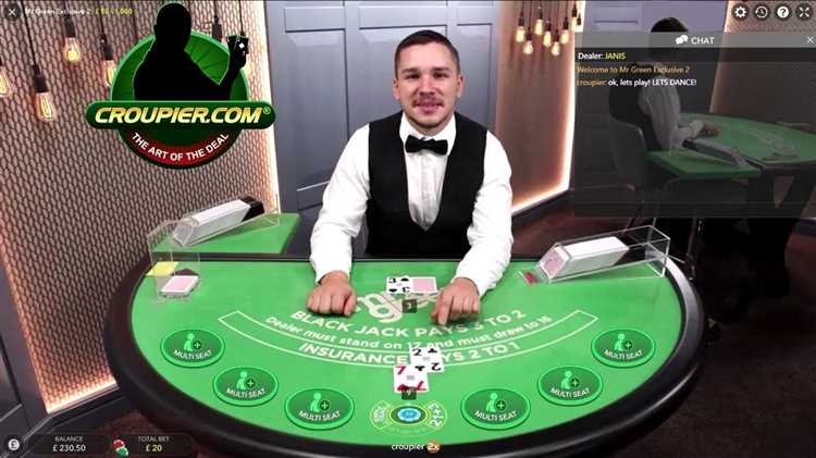 Online blackjack casino