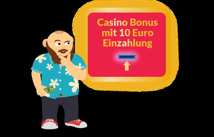 Online casino bonus 10 euro einzahlung