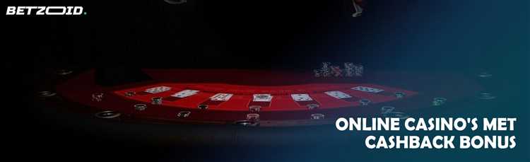 Online casino cashback