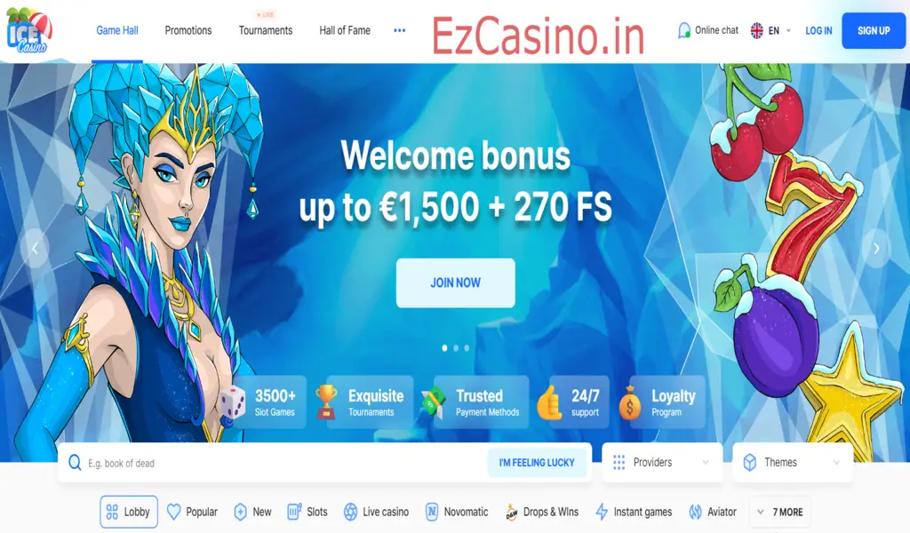 Online casino ice