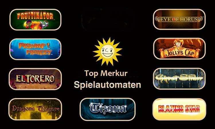 Jetzt Merkur-Spielautomaten online spielen und fantastisches Glück erleben!