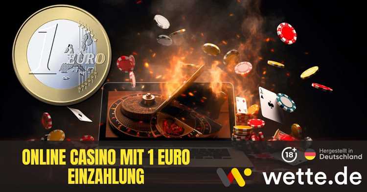 Unterhaltung und Gewinnchancen im Online Casino mit 1€ Einzahlung