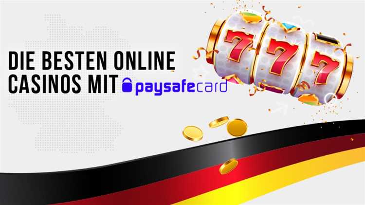 Online casino mit paysafe einzahlung