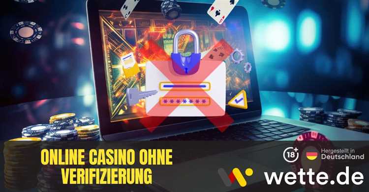 Online casino ohne verifizierung bei auszahlung