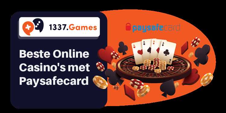 Online casino paysafecard 10€