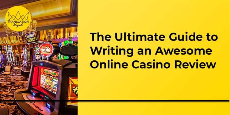 Online casino reviews