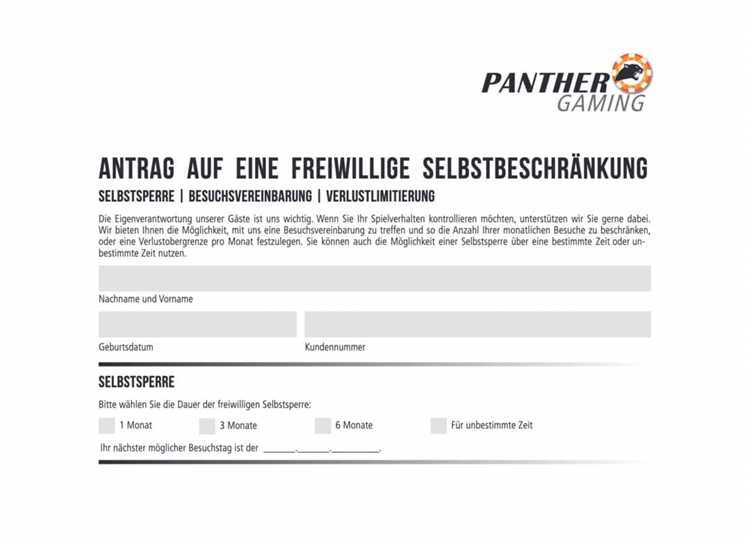 Schritt-für-Schritt-Anleitung zur Selbstsperre im Online Casino bereitstellen