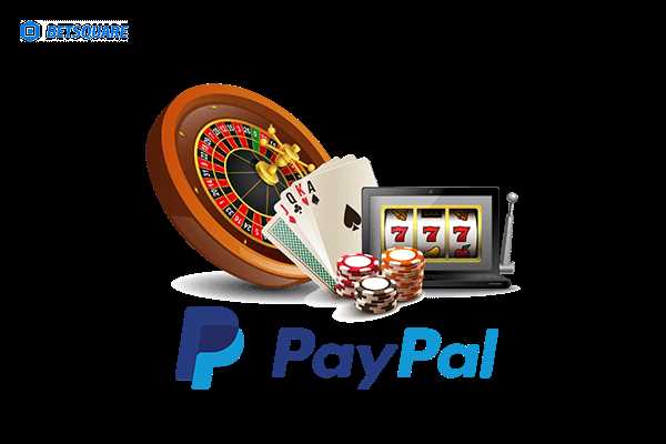 Paypal casino online